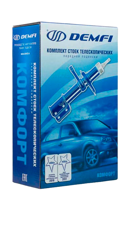 Стойка передней подвески 2190 DEMFI Комфорт 2 шт. газ