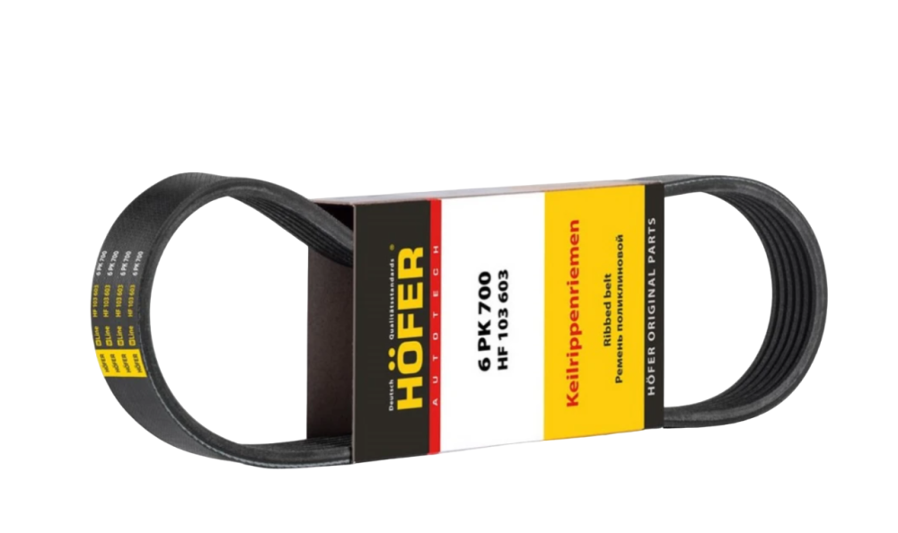 Ремень генератора 21082 6PK700 HOFER