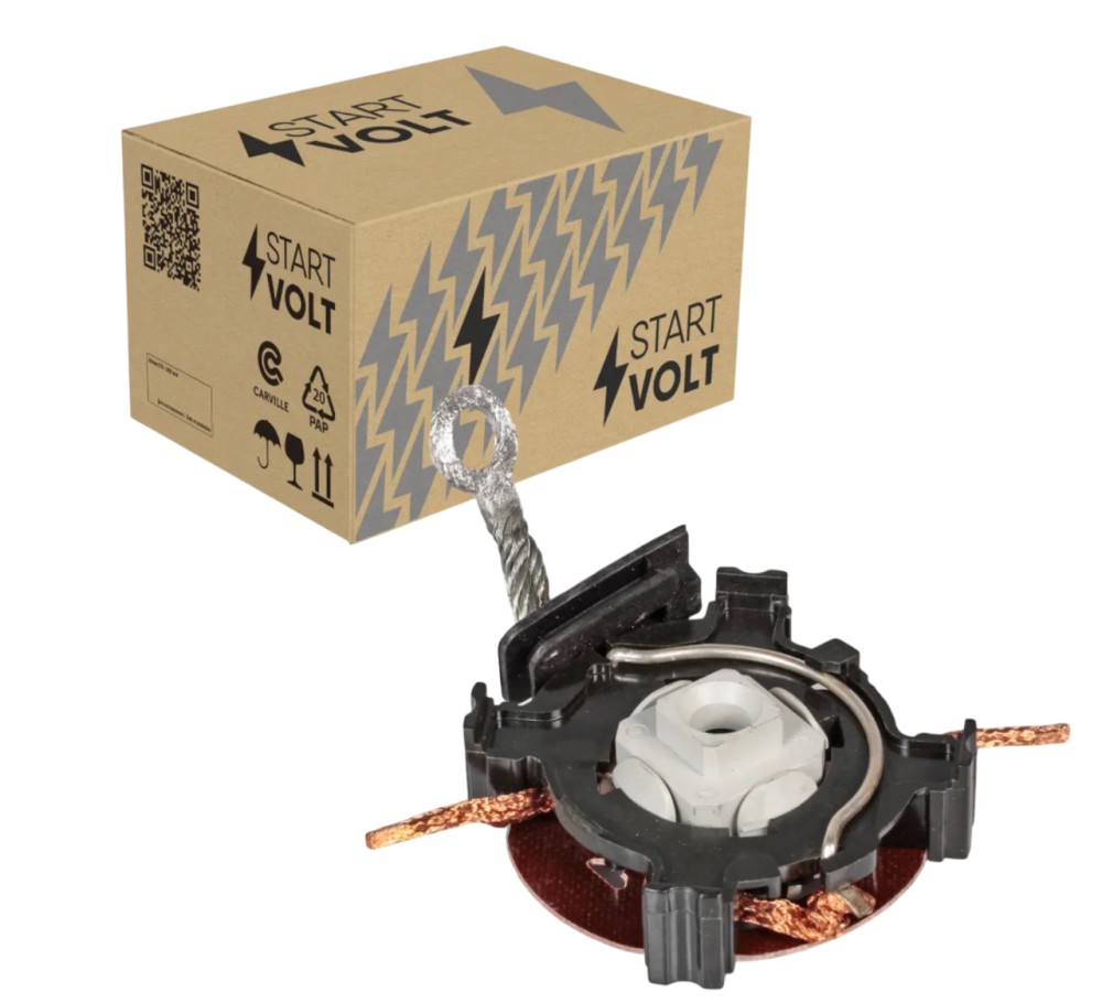 Узел щеточный "STARTVOLT" стартера для ам Nissan Note (05-) 1.4i VBS1403