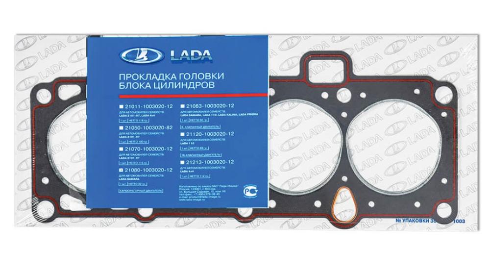 Прокладка головки блока 21083 82.0 LADA