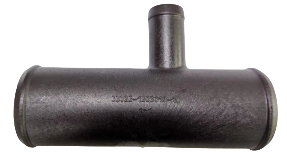 Патрубок системы охлаждения ГАЗель Бизнес дв. 4216 метал. тройник 38/18/38