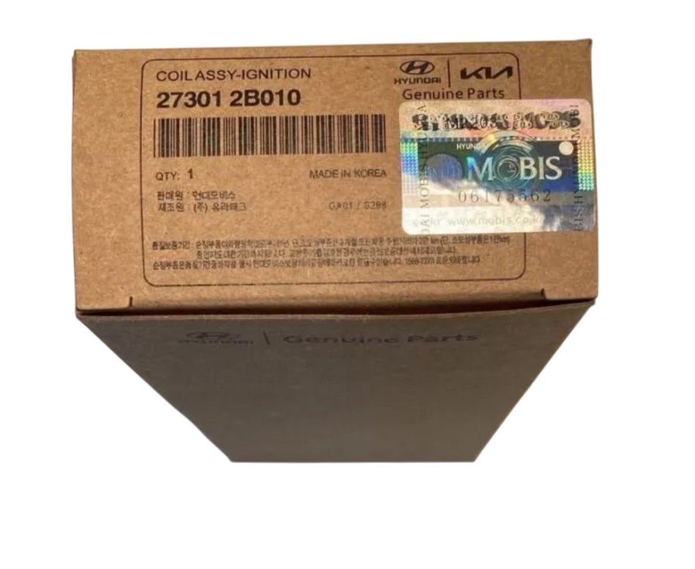 Катушка зажигания "HYUNDAI" Hyundai Solaris 10-, Elantra (MD) 11-; Kia Rio 11-, Soul 27301-2B010