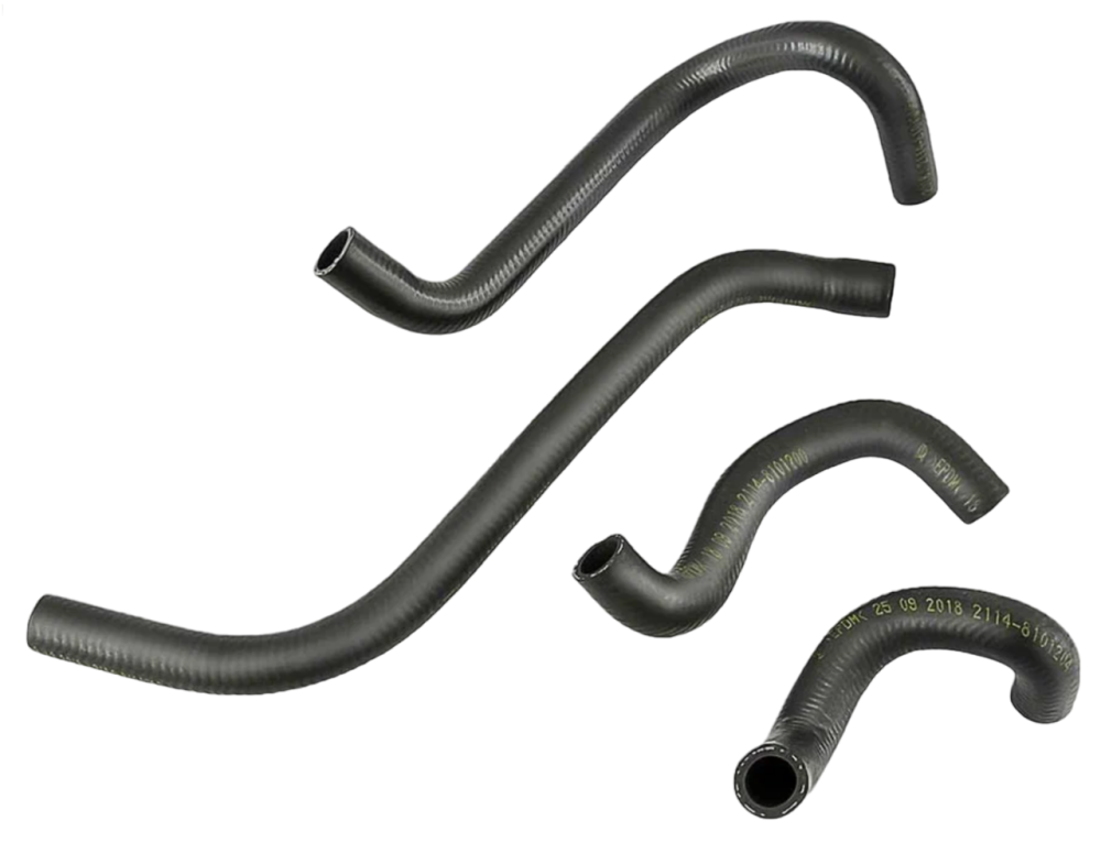 Патрубок отопителя 21082 4 шт. БРТ 