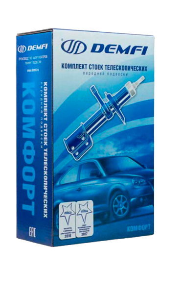 Стойка передней подвески 2190 DEMFI Комфорт 2 шт. газ