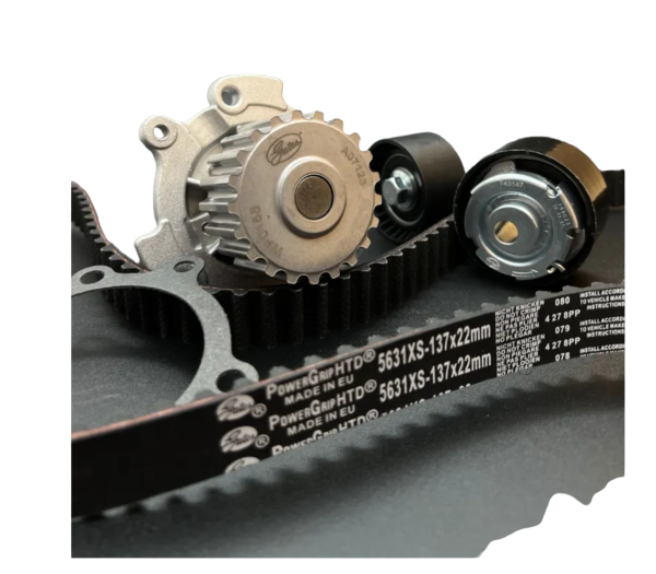Ремкомплект привода ГРМ "GATES" с водяным насосом PowerGrip Kit KP15631XS-1 