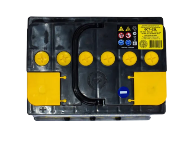 Аккумулятор 62 А/ч о.п. Тюмень ток 580 242 х 175 х 190 6CT62L1