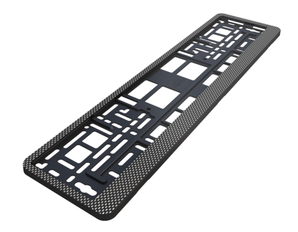 Рамка под номер с надписью 