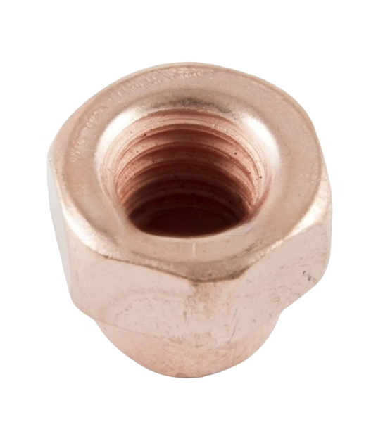 Гайка коллектора 2108/ОКА омедненная М8