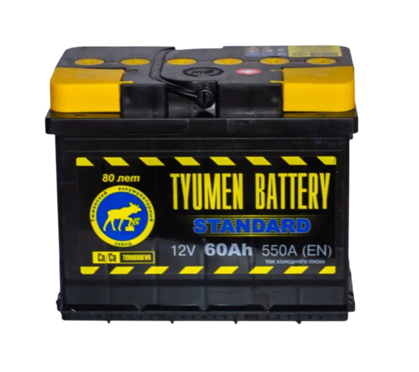 Аккумулятор 60 А/ч о.п. Тюмень ток 550 242 х 175 х 190 6CT60L0