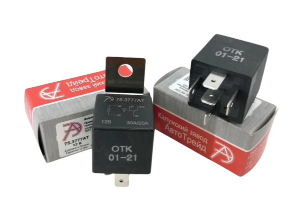 Реле стартера 2108, ГАЗ-3110 5-ти конт. универсальное 30А АвтоТрейд 75.3777-01АТ 12В
