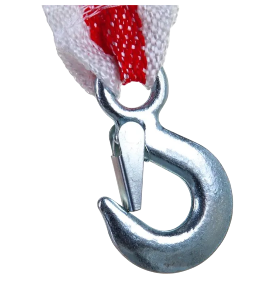 Трос буксировочный 10 т 5 м SKYWAY 2 крюка, ленточный, в пакете