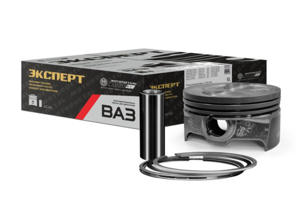 Поршни 2190 82.5-A Мотордеталь Эксперт с пальцами и кольцами