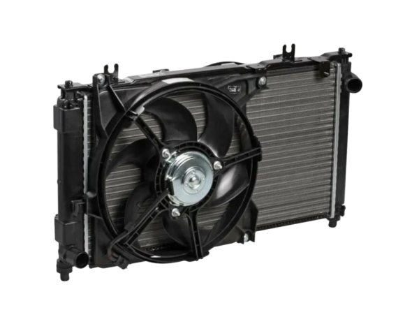 Блок охлаждения радиатор+конденсор+вентиляторы 2190/2192 с А/С Luzar