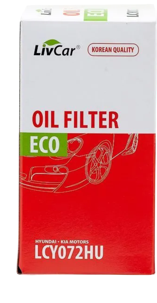 Фильтр масляный"LIVCAR" HYUNDAI Sonata 2020->/KIA K5 mot.2,0L 16V LCY072HU 