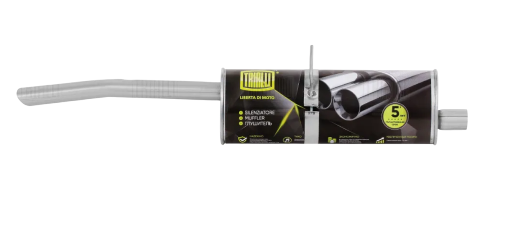 Глушитель осн. Daewoo Nexia 94- EMM0501