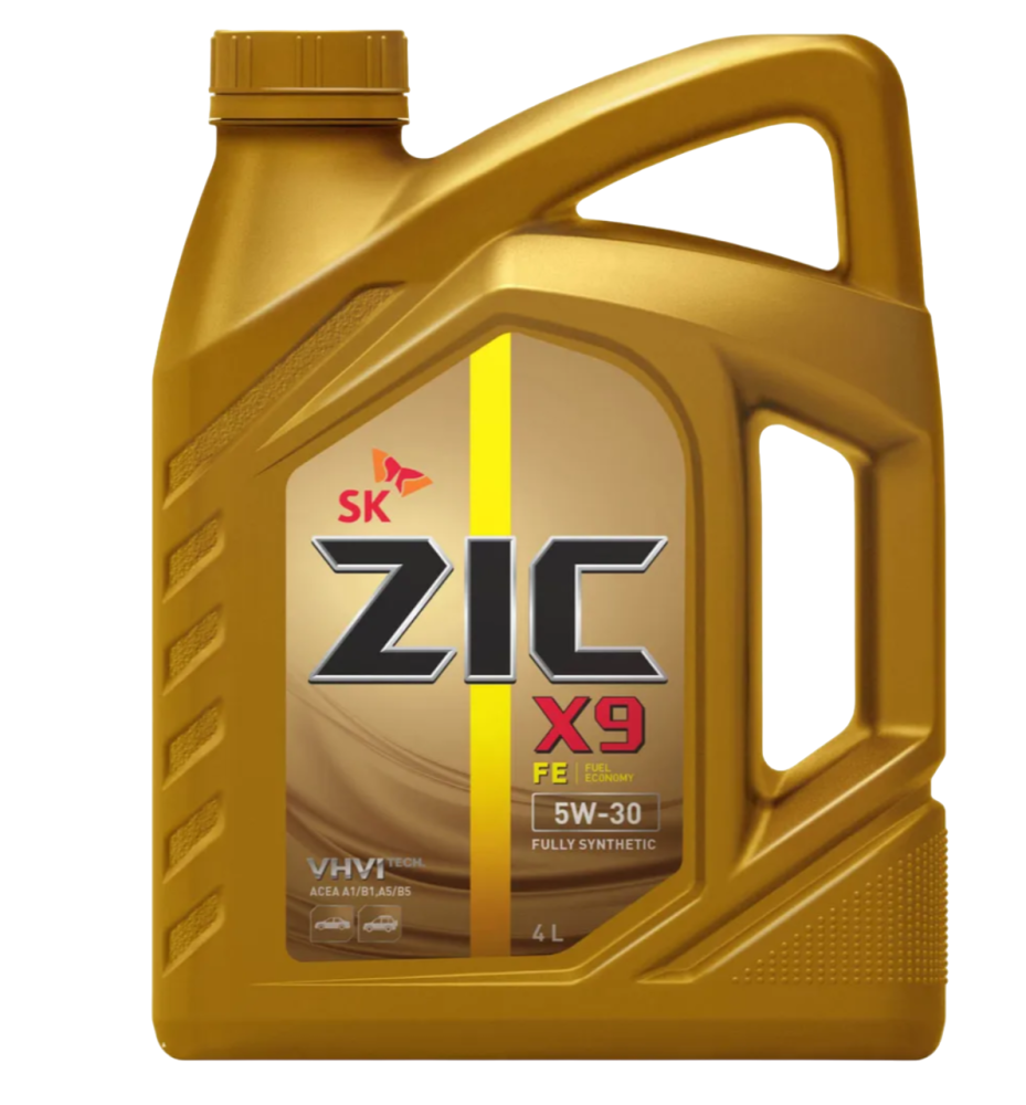 Масло моторное ZIC X9 FE 5W-30 SP A5/B5 синтетическое 4 л
