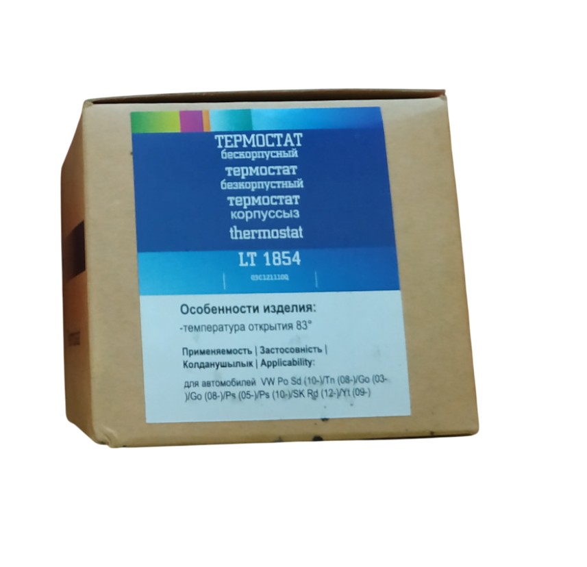Термостат "LUZAR" VW Polo Sedan 10-/Skoda Rapid термоэл. LT1854