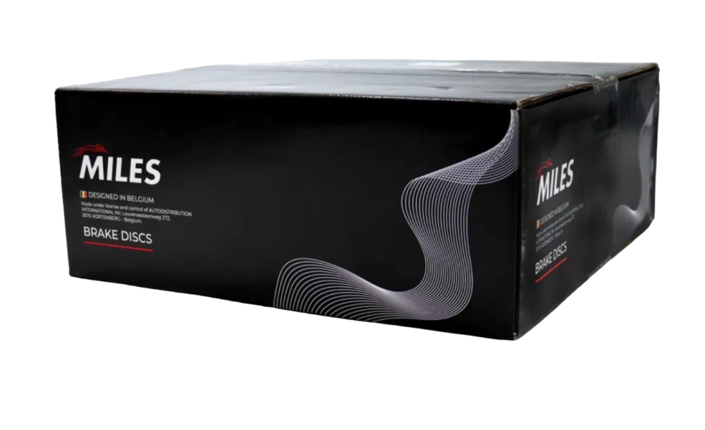 Диск тормозной "MILES" передний D=278мм. FORD FOCUS II/III/C-MAX 03-/ VOLVO S40 04-  K000443