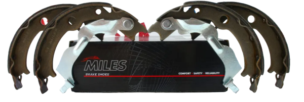 Колодки "MILES" стояночного тормоза CHEVROLET EPICA 05-/LACETTI хетчбэк 05- E210579