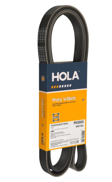 Ремень поликлиновой "HOLA" 6PK1780 KIA Optima III Sporage III HYUNDAI Santa FE II 2.4 PH3905