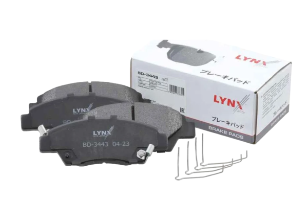 Колодки тормозные "LYNX" передние HONDA Civic >05/CRX 92-98 BD-3443
