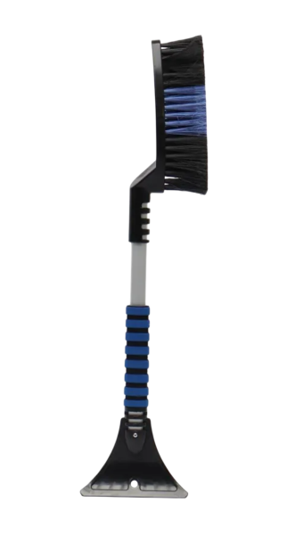 Щетка для снега со скребком 63 см расщепл. мягкая ручка AVS