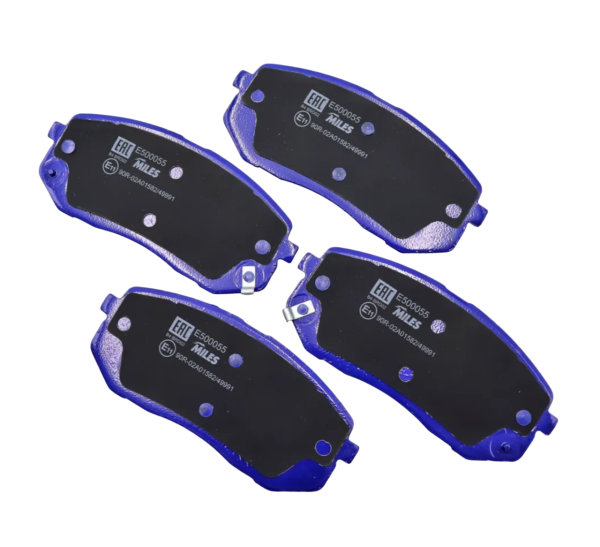 Колодки тормозные "MILES" передние HYUNDAI ix35 10-/KIA SPORTAGE 10-/CARENS 02-  E500055