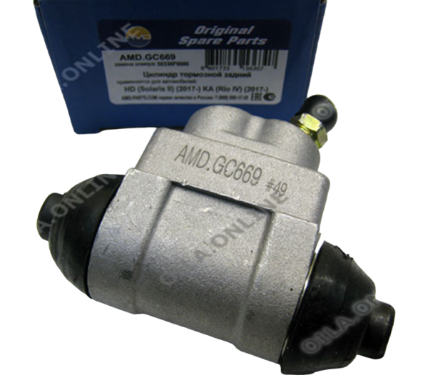 Цилиндр торм. зад. Hyundai Solaris 10- d=17.46mm AMD.GC669