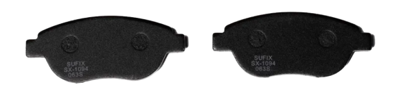 Колодки тормозные "SUFIX" передние (Смесь Low-Metallic) CITROEN C4/BERLINGO/FIAT DOBLO SX-1094